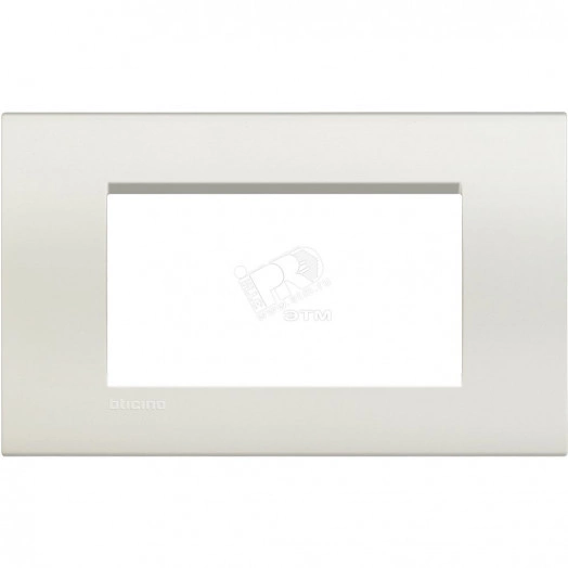 LivingLight Рамка прямоугольная 4 поста Белый