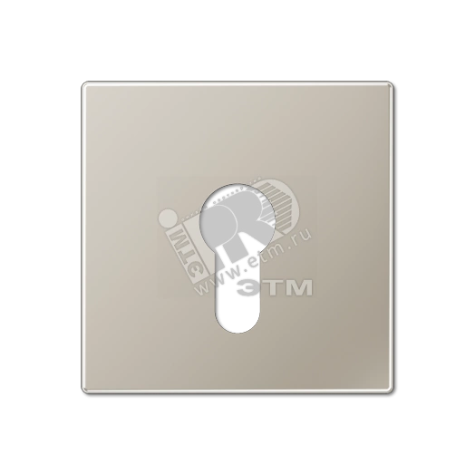 Крышка к выключателю для замочного механизма  благородная сталь