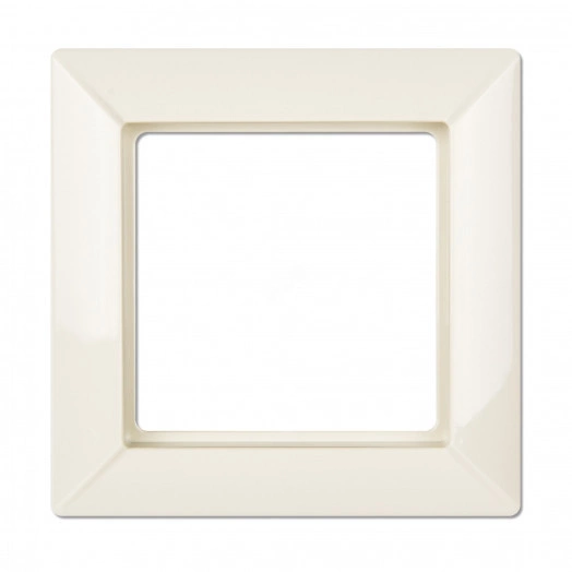 ECO Рамка 1-кратная для вертикальной и горизонтальной установки слоновая кость