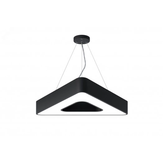 Светильник светодиодный Geometria Delta SPO-153-B-40K-030 30Вт 4000К 2100Лм IP40 600*600*80 черный подвесной ЭРА