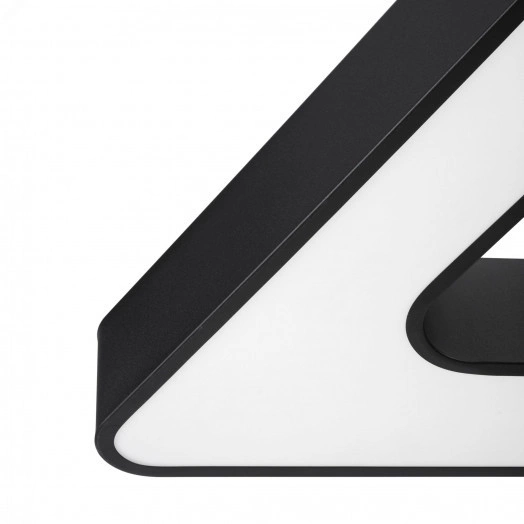 Светильник светодиодный Geometria Delta SPO-153-B-40K-030 30Вт 4000К 2100Лм IP40 600*600*80 черный подвесной ЭРА