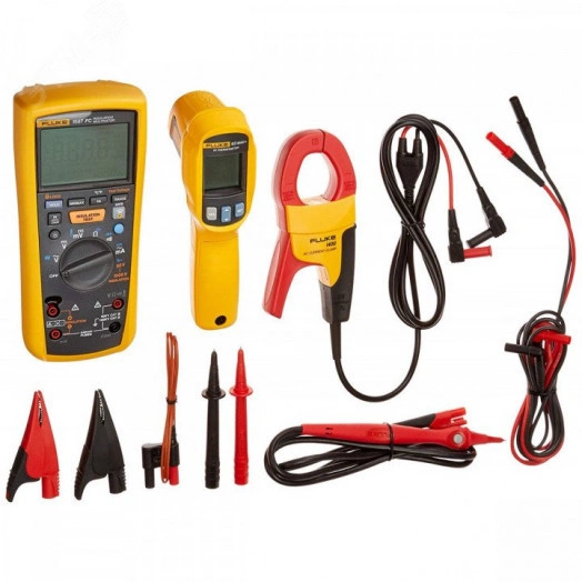 Мультиметр-мегаомметр Fluke 1587 в комплекте Fluke62MAX+ клещи I400