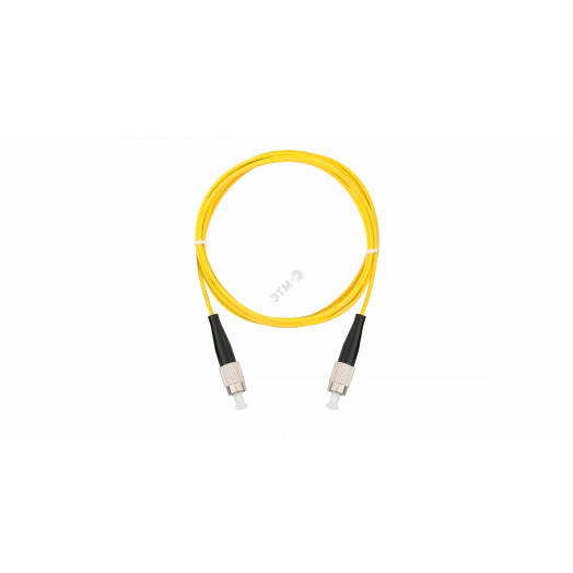 Шнур оптический соединительный SM 9/125 OS2 FC/UPC-FC/UPC одинарный LSZH