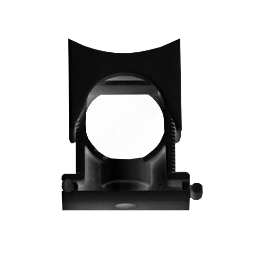 Держатель с крышкой DN 36-48мм полиамид черный