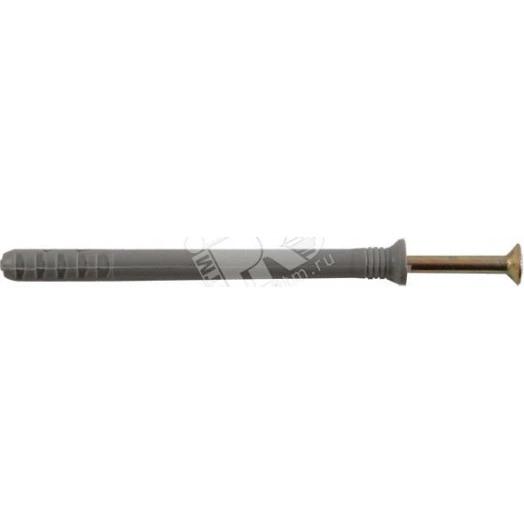 Дюбель-гвоздь 8х120 потайной бортик, нейлон (100шт)