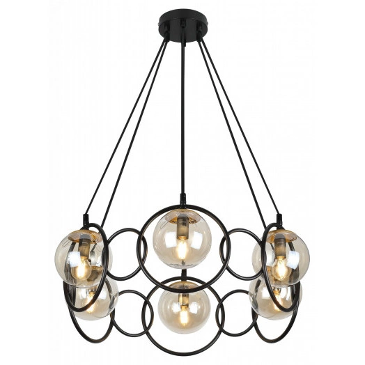 Люстра  Rivoli Ariadna 4074-206 6 х E14 40 Вт дизайн