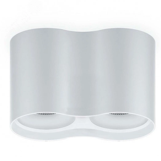 Светильник светодиодный накладной ДПО 24 Вт 1600 Лм 3000К цилиндр белый IP20 LED 180х100 мм 170-240 В Overhead Gauss