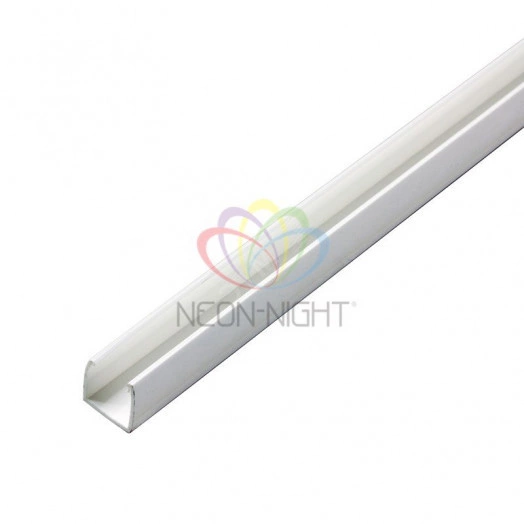 Короб профессиональный пластиковый для гибкого неона 7х12мм, длина 1 метр