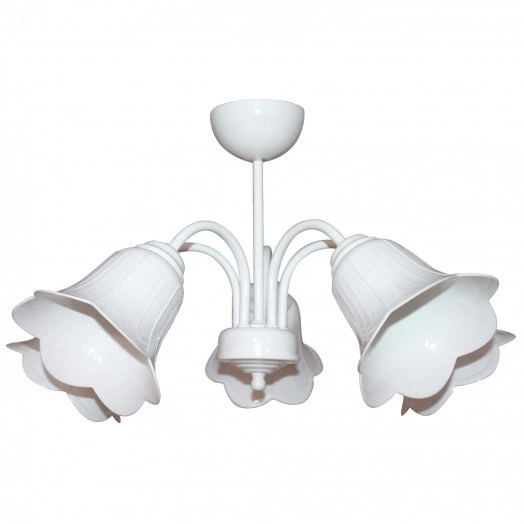 Светильник Джина 251 бел. (плафон П0471) НСБ      01-5х60-130 Е27 ИМ (1005404996)