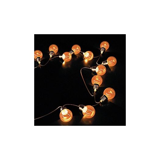 Гирлянда светодиодная садовая Solar Большие шары 20LED бел. IP44 на солнечн. батарее GAUSS GS034