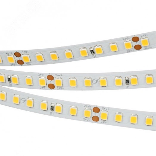 Лента LED RT 2-5000 24V Warm3000 2x (2835, 160 LED/m, LUX) (ARL, 12 Вт/м, IP20)