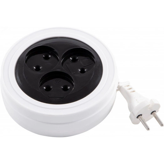 Удлинитель ENGY 'Премиум' 3м/3роз. (ПВС 2х0,75) черный