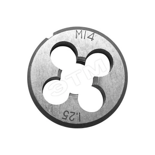 Плашка метрическая, легированная сталь М4х0.7 мм