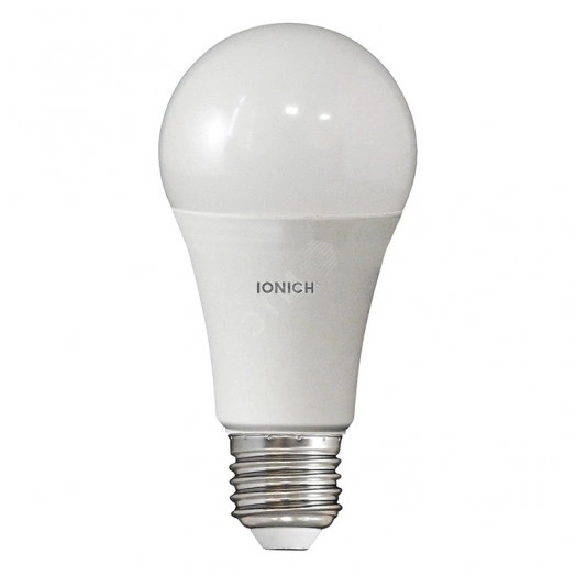 Лампа светодиодная LED 20w 6500К, E27, 1800Лм, A60 IONICH