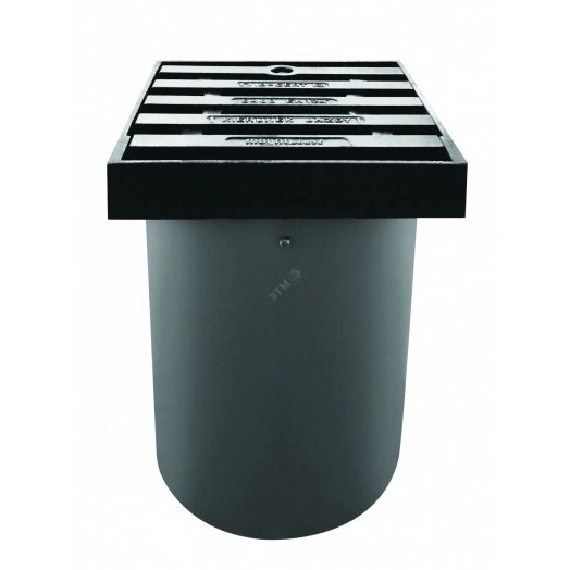 Дождеприемник TL-400 для подъемной трубы тип 425, чугунная решетка и телескопическа труба D400 - 40t / TL-400