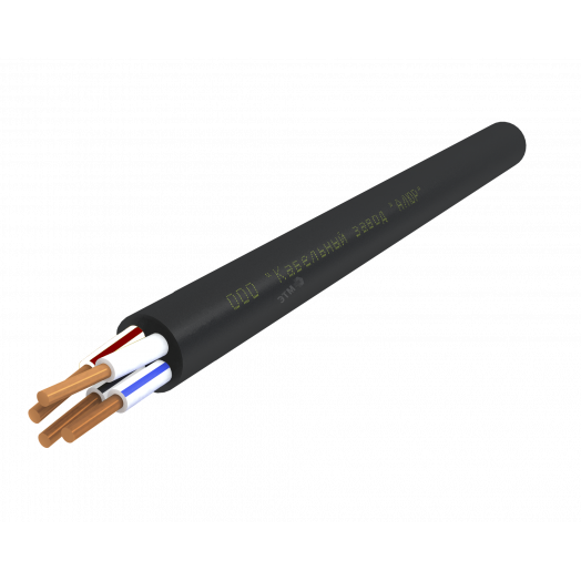 Кабель силовой ВВГнг(А)-LS 4х1.5 (N)-0.660 однопроволочный