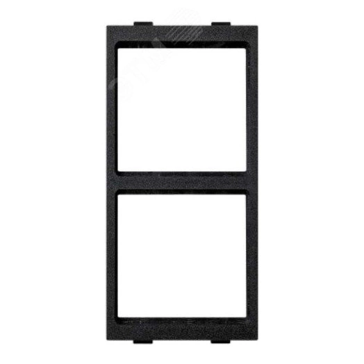 Адаптер для 2-х механизмов, S-модуль, графит S78-14