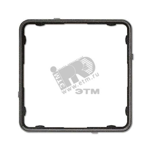 Рамка внутренняя цветная черный металлик