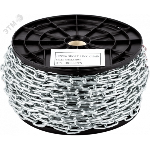DIN 766 цепь короткозвенная 12мм