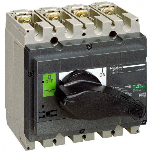 Выключатель-разъединитель INS250 160а 4п