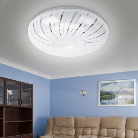 Светильник потолочный светодиодный SPB-6-18-4K Meduza 18Вт 4000K ЭРА