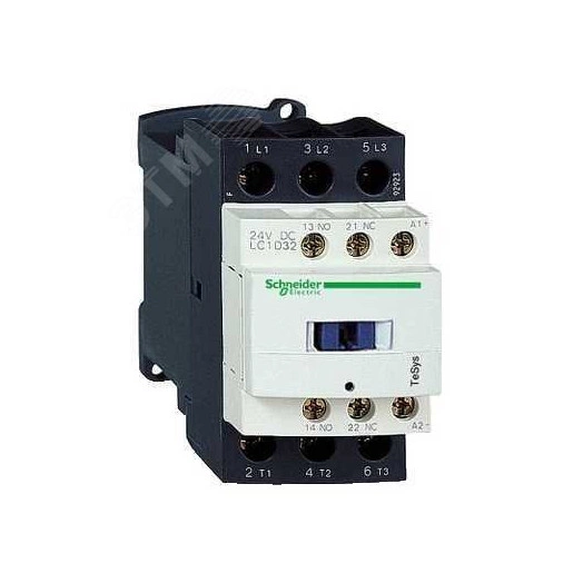 Контактор D 3Р 32 A НО+НЗ 125V DС ограничитель перенапряжения