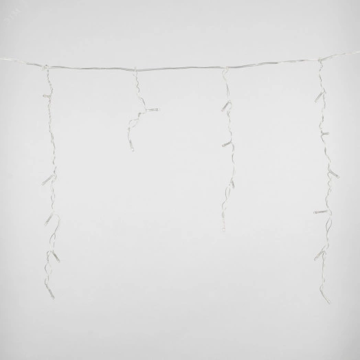 Гирлянда Бахрома светодиодная с контроллером 1,8 м 48 Светодиодов разноцветный свет прозрачный   провод ULD-B1805-048/DTA MULTI IP20