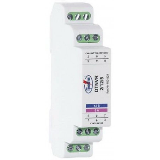 УЗИП ГРОЗОСТОП DTNVR 1/220/5, Uо - 220 В, IL - 5 А, In (8/20) - 2 кА.