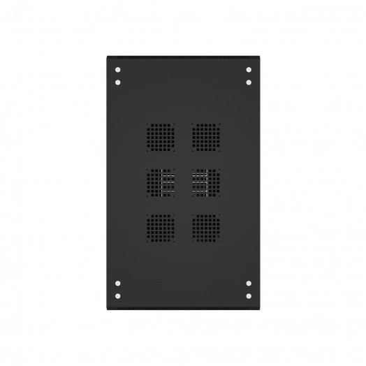Шкаф напольный универсальный серверный NTSS R 32U 600х1000мм, 4 профиля 19, двери стекло и сплошная металл, боковые стенки съемные, регулируемые опоры, разобранный, черный RAL 9005