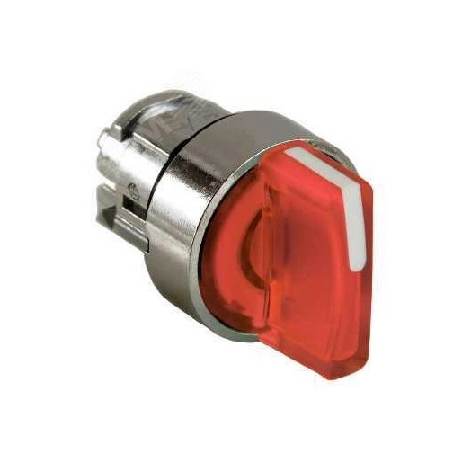 Головка для переключателя 22мм красная