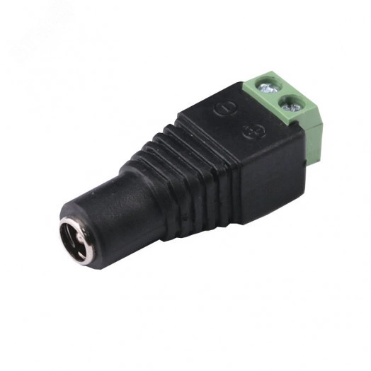 Разъем питания (розетка 2,1 мм) крепление кабеля под клемму AP008-F