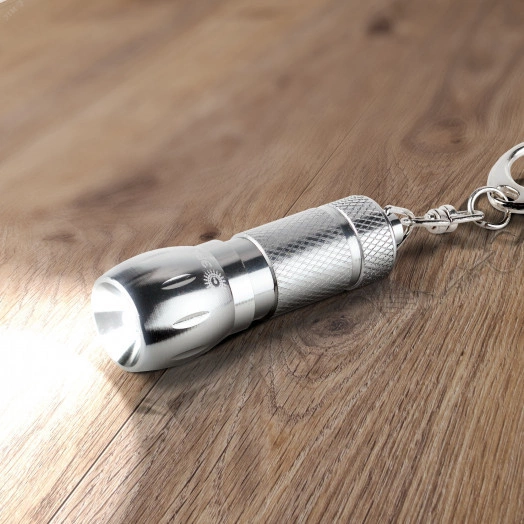 Фонарик карманный кемпинговый туристический детский ударопрочный алюминиевый корпус, батарейки в комплекте B25 ЭРА