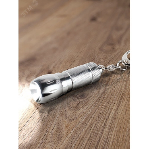 Фонарик карманный кемпинговый туристический детский ударопрочный алюминиевый корпус, батарейки в комплекте B25 ЭРА