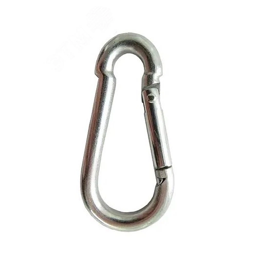 Карабин DIN 5299C 8мм пружинный покрытие цинк