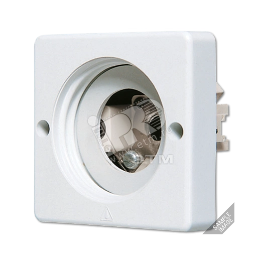 Патрон для лампочки (без колпачка) резьба Е14 слоновая кость