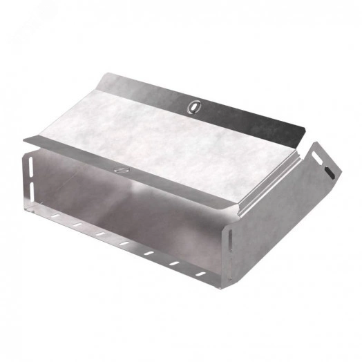 Угол вертикальный внутренний 45 градусов с крышкой Стандарт 400х100 Промрукав