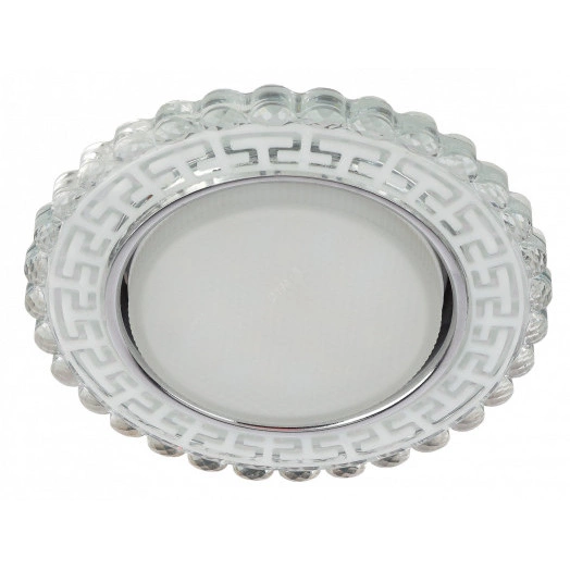 DK LD38 SL Точечные светильники ЭРА декор cо светодиодной подсветкой GX53, зеркальный