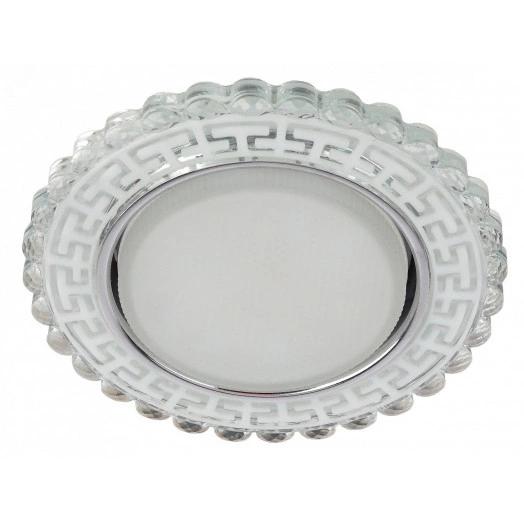 DK LD38 SL Точечные светильники ЭРА декор cо светодиодной подсветкой GX53, зеркальный