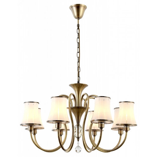 Люстра  Rivoli Leonore 2004-208 8 * Е14 40 Вт классика