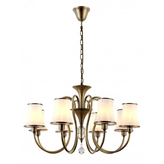 Люстра  Rivoli Leonore 2004-208 8 * Е14 40 Вт классика