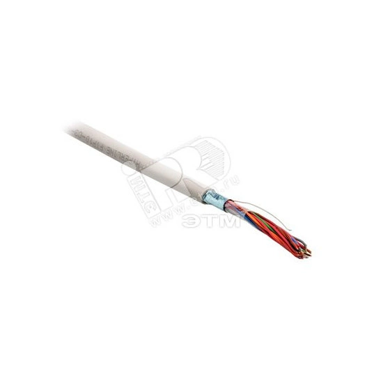 Витая пара экран FTP F/UTP категория 3 10 пар 24 AWG одножильный PVC (500м)