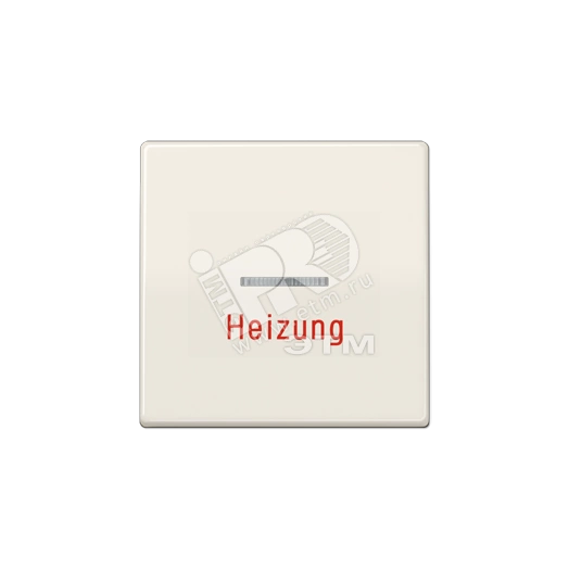 Клавиша с надписью  термопласт  слоновая кость