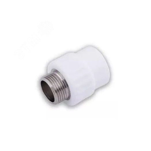 Муфта переходная с наружной резьбой  40 x 1'(3 /6)(Valfex) БЕЛАЯ