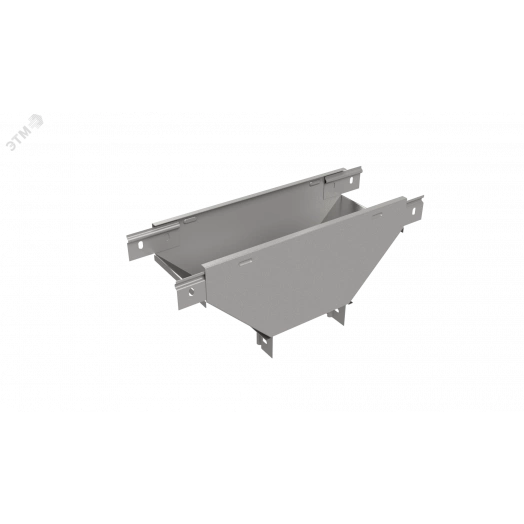 T-отвод вертикальный 50х300 мм вниз c разворотом трассы на 90 гр. ПЛЮС HD