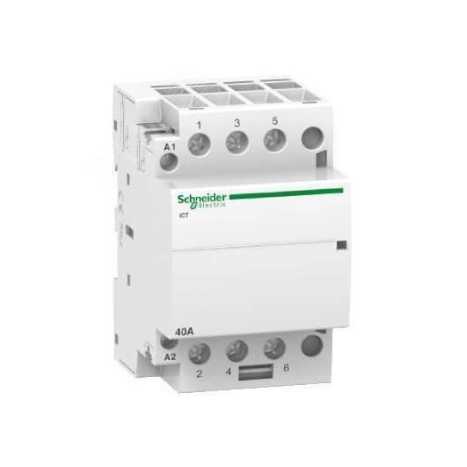 Контактор модульный iCT 40A 3НО 220/240В АС
