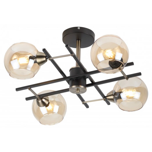 Люстра  Rivoli Hannelore 3109-304 4 * Е14 40 Вт модерн