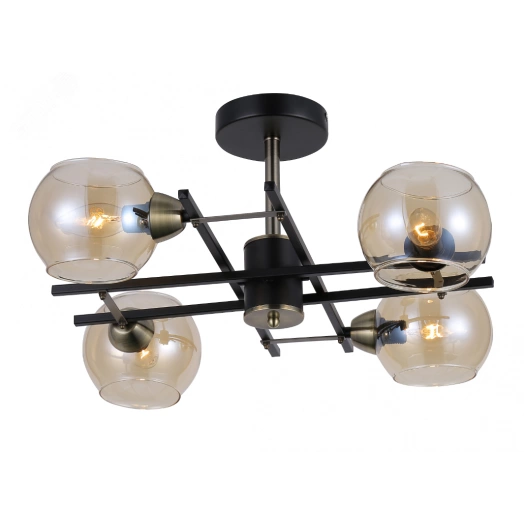 Люстра  Rivoli Hannelore 3109-304 4 * Е14 40 Вт модерн