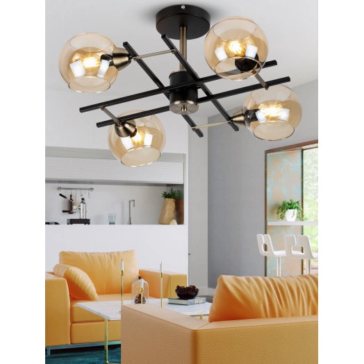 Люстра  Rivoli Hannelore 3109-304 4 * Е14 40 Вт модерн