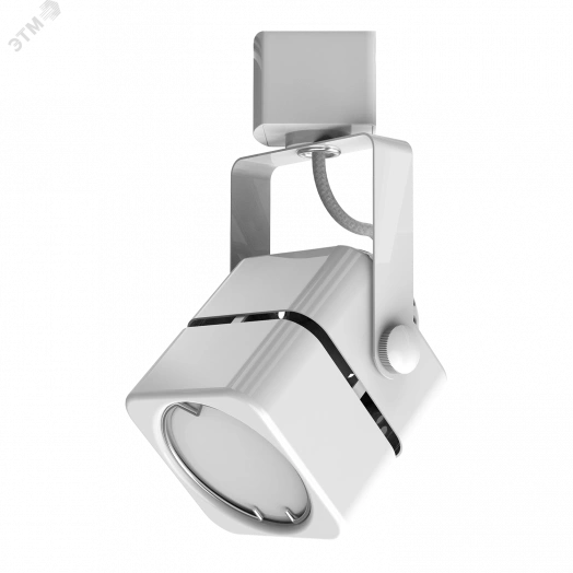 Светильник трековый однофазный ДПО под лампу GU10 IP20 белый 60х145 мм куб 220 В Track Gauss