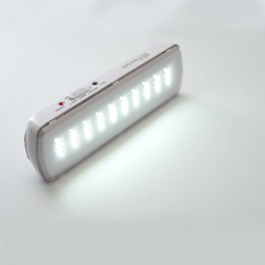 Светильник аварийный светодиодный LEDх30 1ч универсальный с наклейкой ВЫХОД